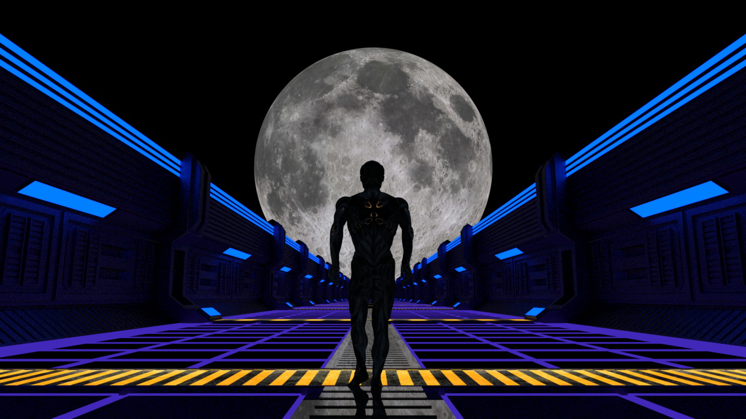 Alien Space Bridge - image 1 - student project
