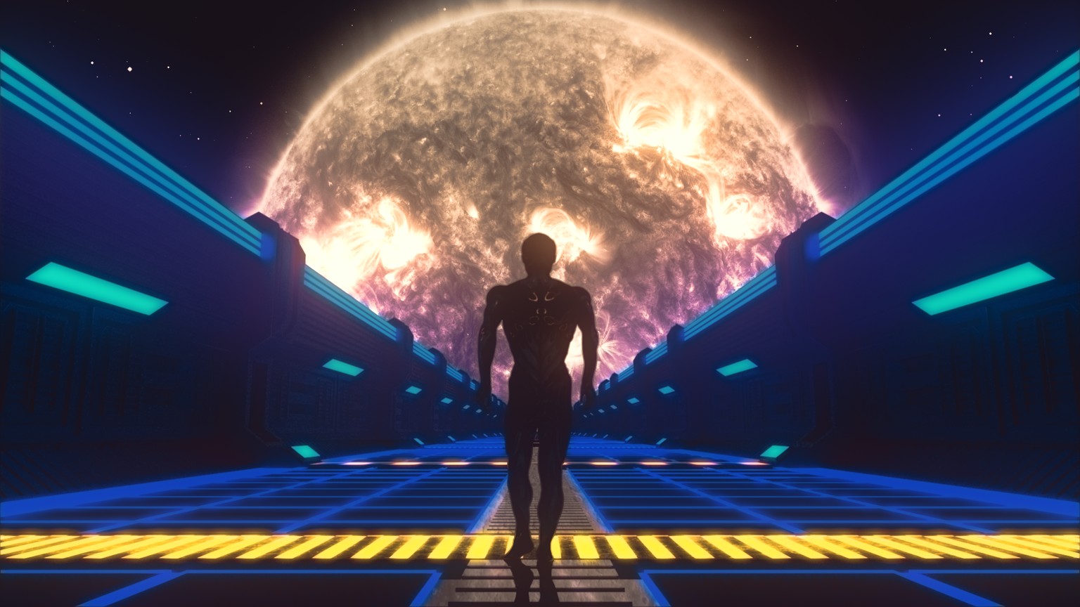 Alien Space Bridge - image 2 - student project