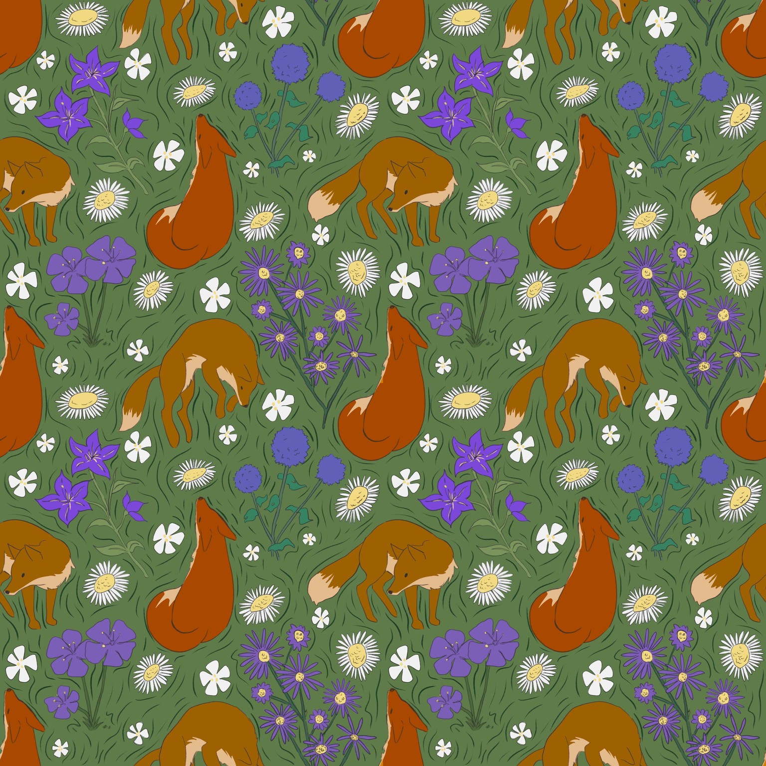 Mischievous foxes - image 1 - student project