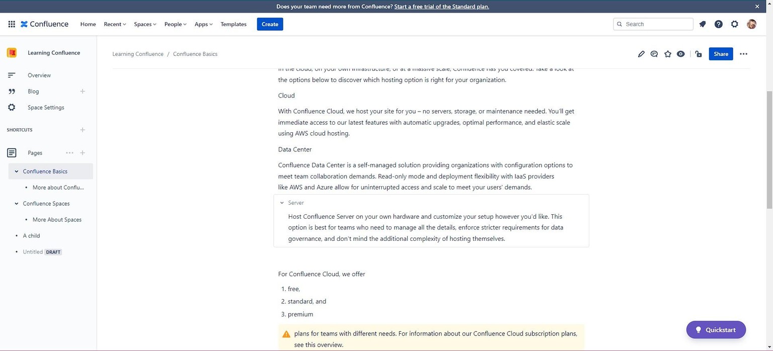 Learning Confluence - image 3 - student project