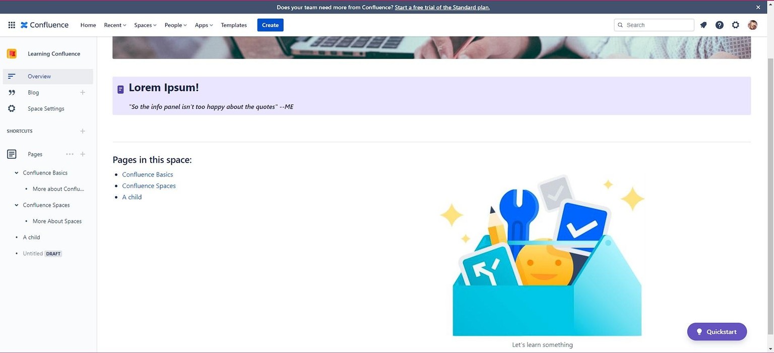 Learning Confluence - image 1 - student project