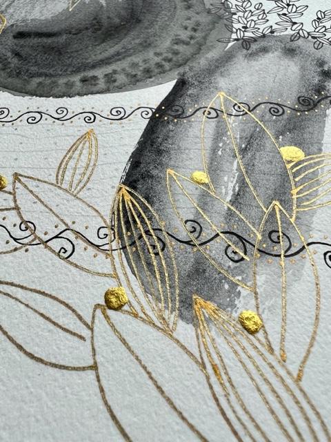 Graphite & Gold - Klimt's