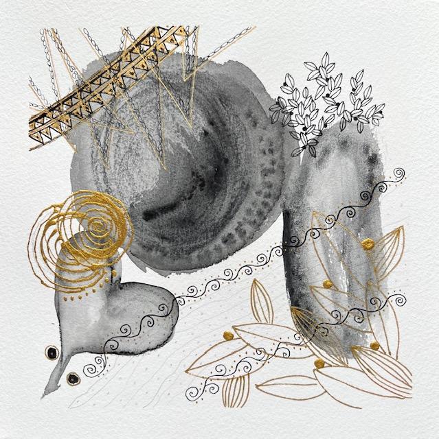 Graphite & Gold - Klimt's