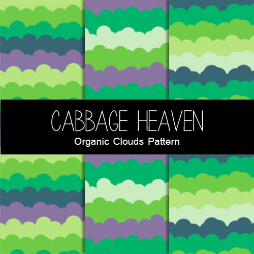 Cabbage Heaven organic pattern - image 6 - student project