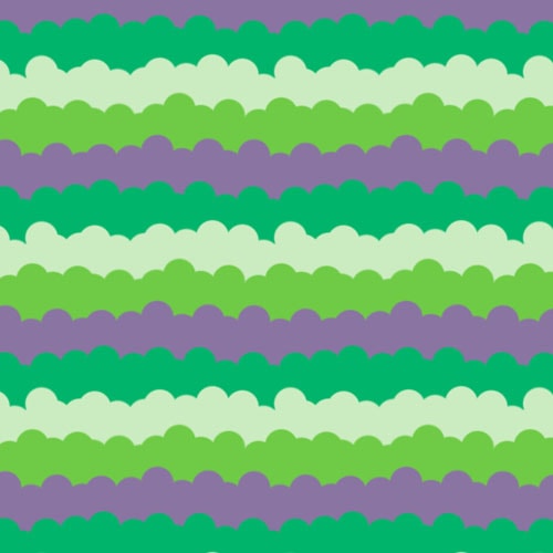 Cabbage Heaven organic pattern - image 9 - student project