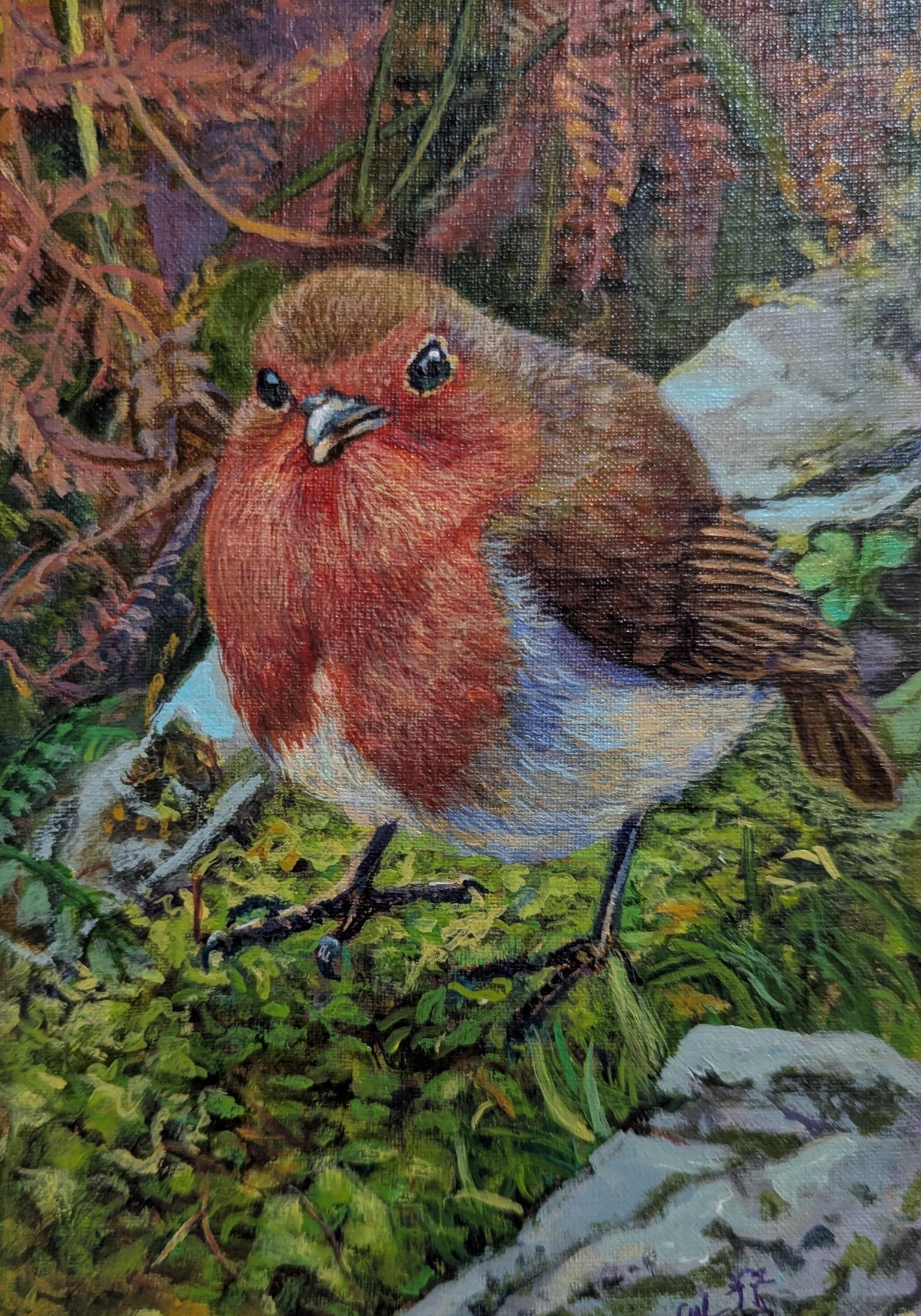 Robin Commission Project - Becoming an Artist Course - image 1 - student project