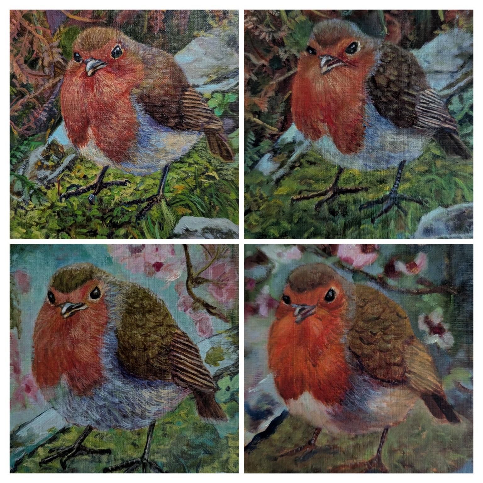 Robin Commission Project - Becoming an Artist Course - image 2 - student project