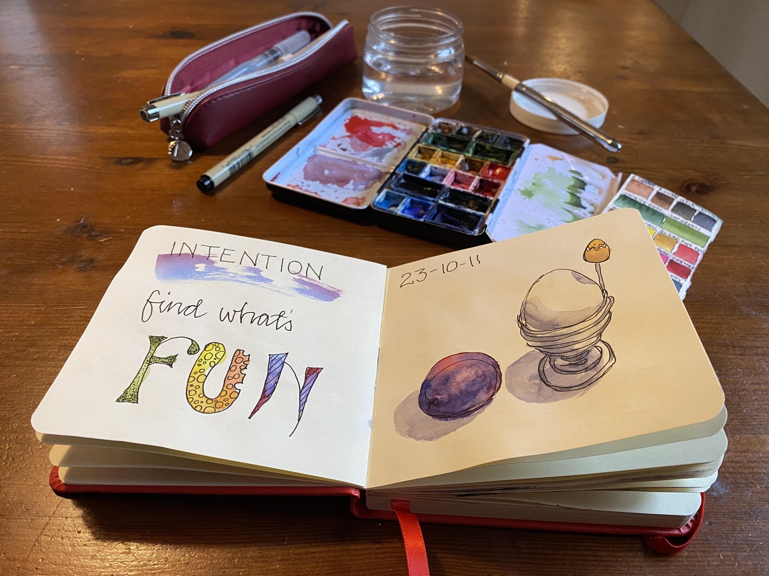 Morning sketches - image 3 - student project