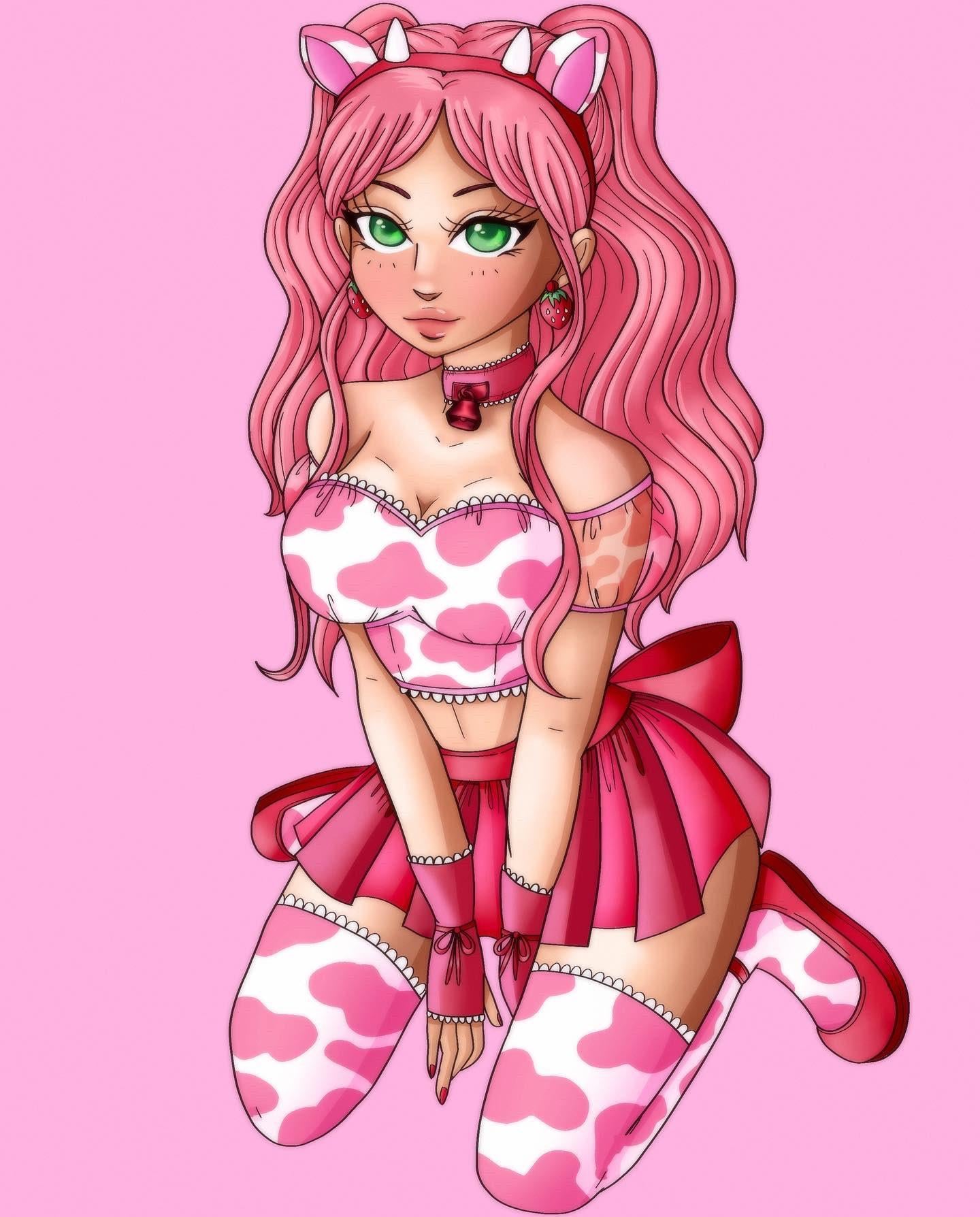 Strawberry Cow - image 1 - student project