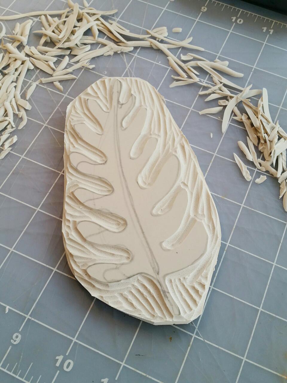 Tropical Leaves - wrapping paper!! - image 2 - student project
