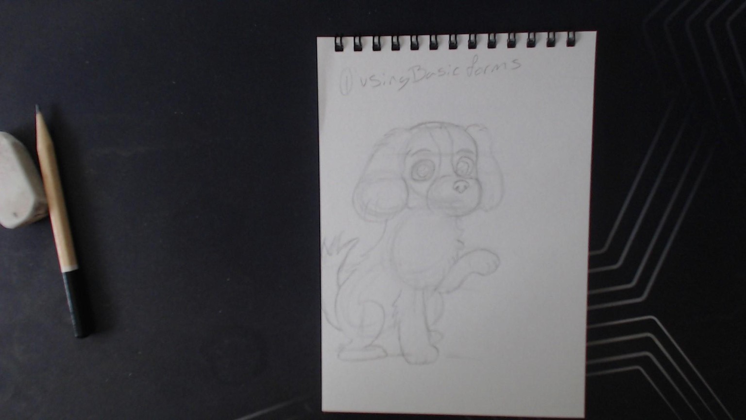 Dog Sketching - image 1 - student project