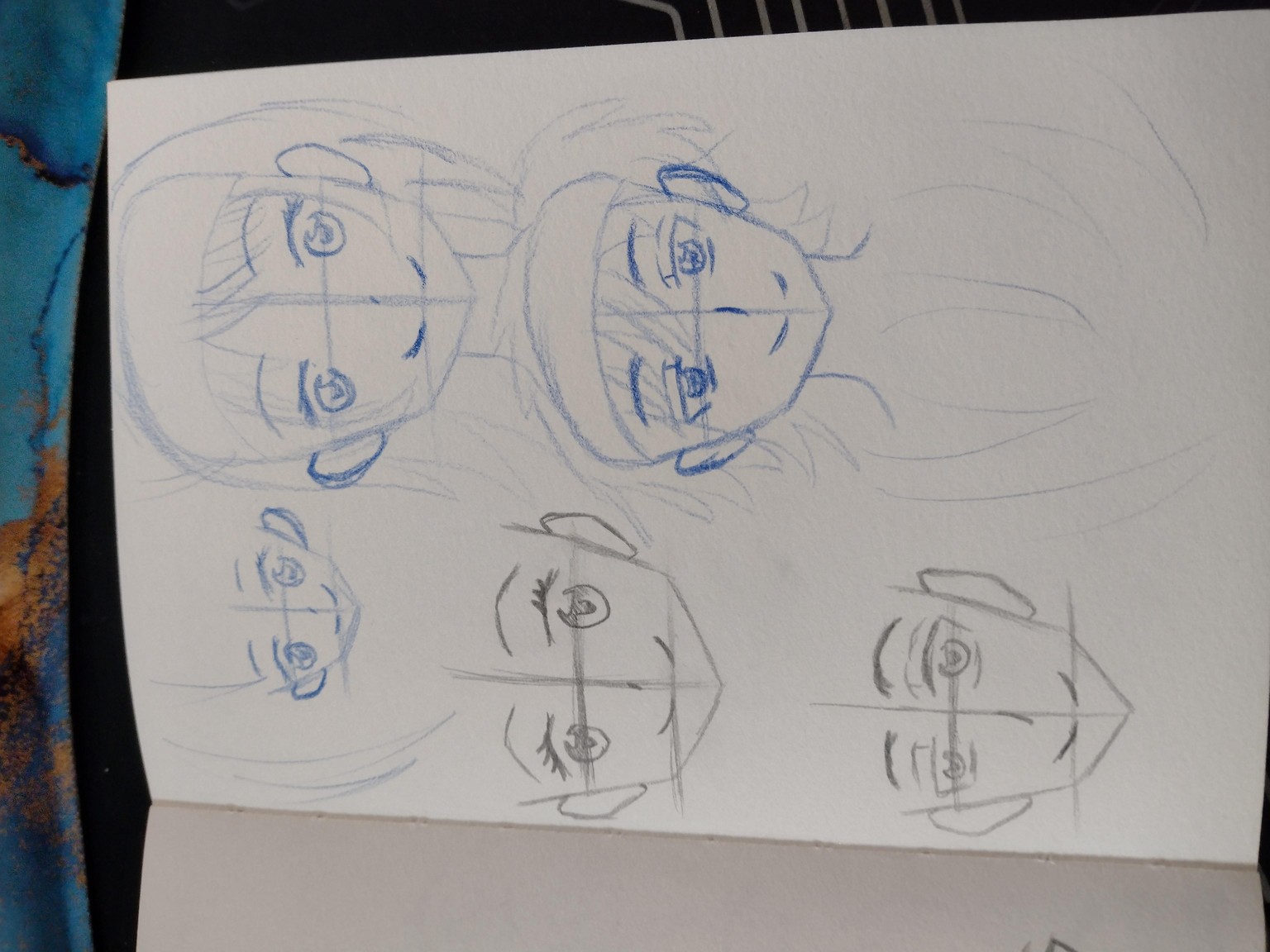 My anime drawing Progress - image 4 - student project
