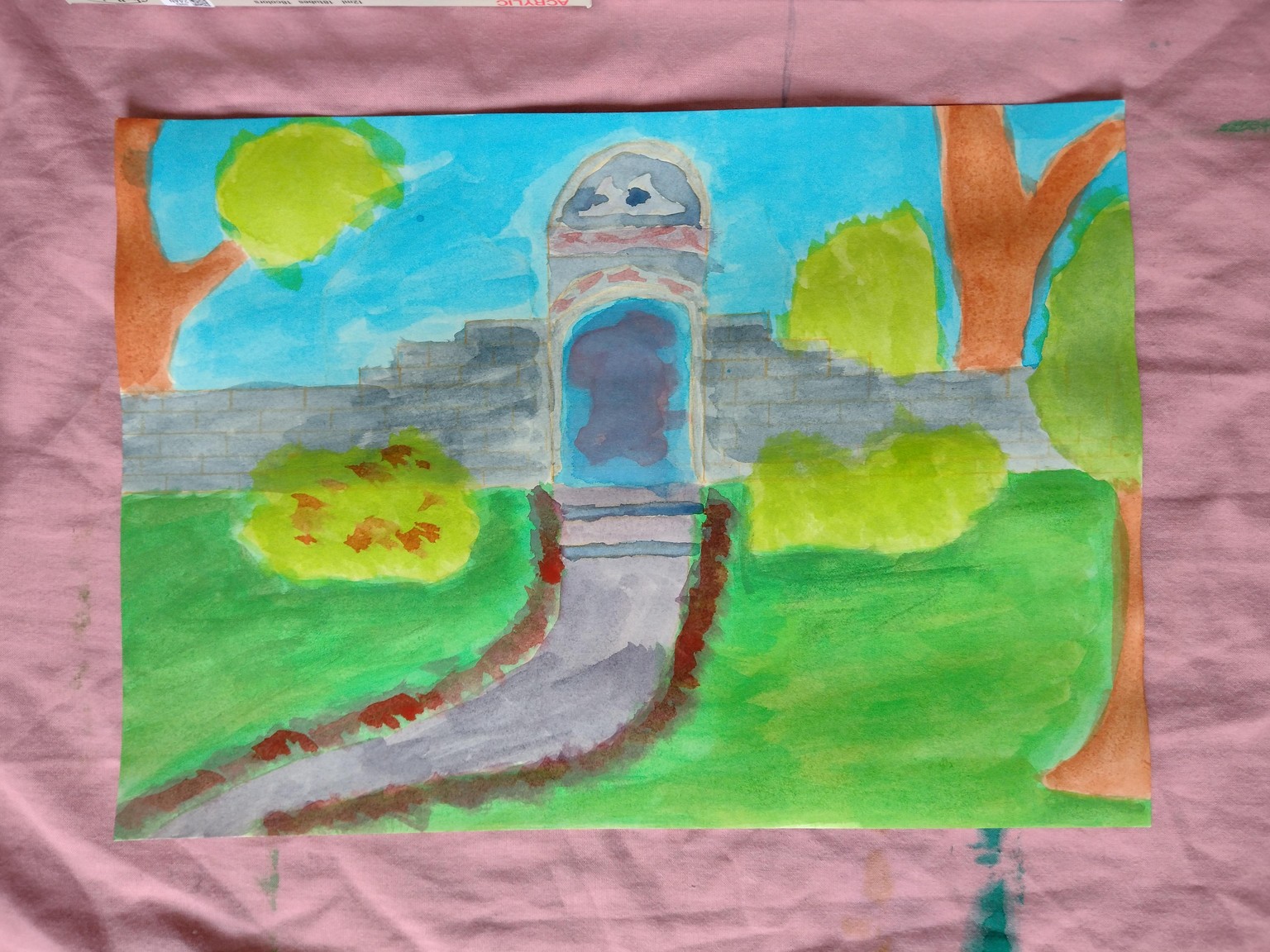 First step into Acrylic Gouache - image 4 - student project