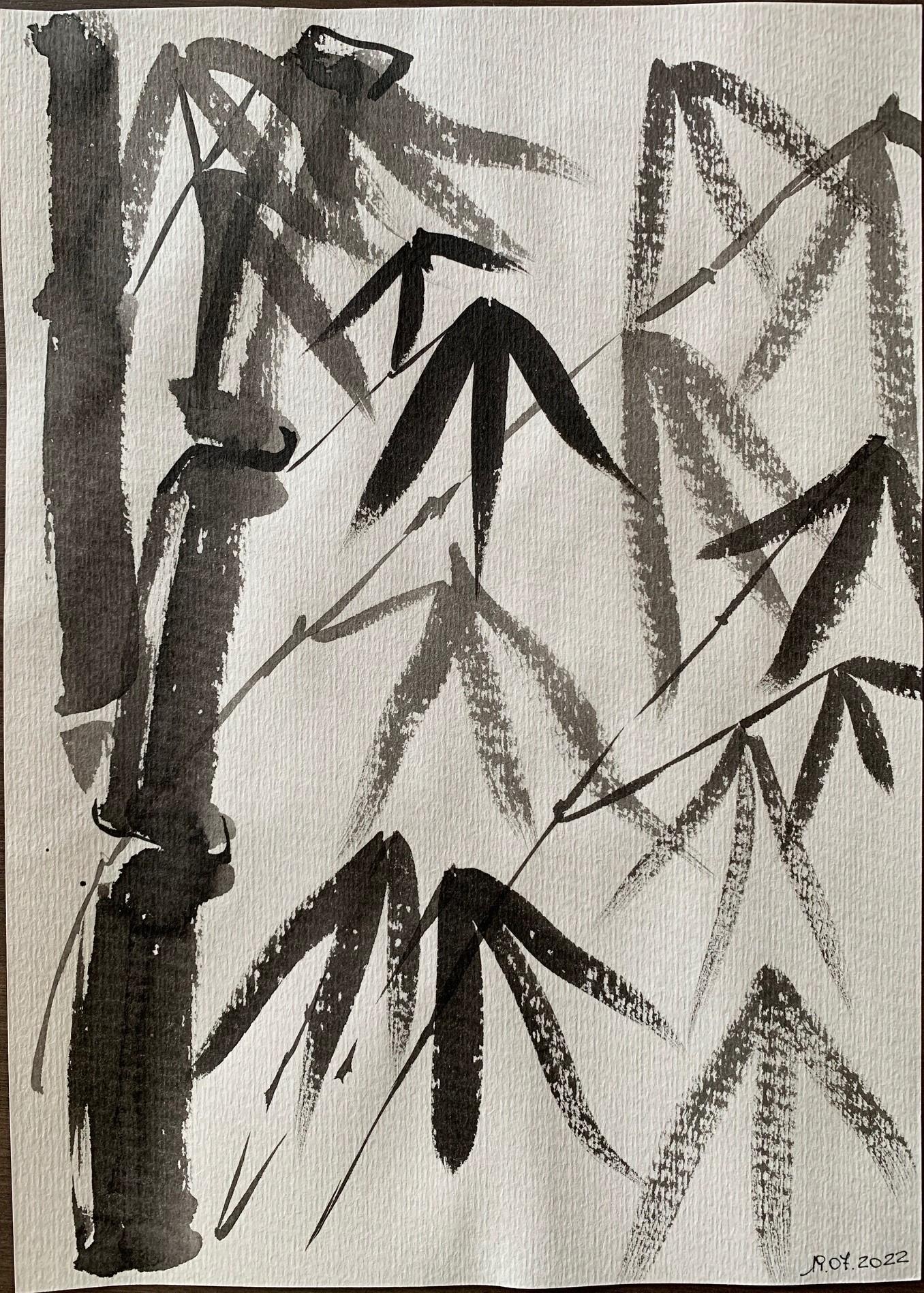 Bamboo and orchid - image 2 - student project