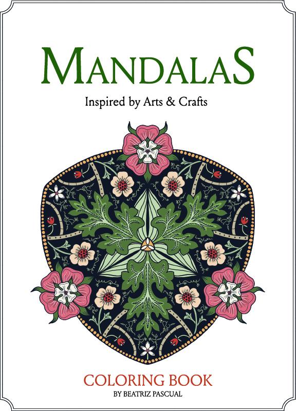 Mandalas Inspired by Arts and Crafts - Coloring Book - image 1 - student project