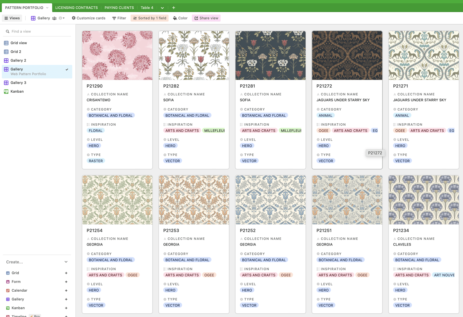 PORTFOLIO ORGANIZATION SYSTEM - image 3 - student project