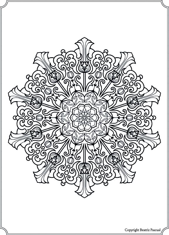 Mandalas Inspired by Arts and Crafts - Coloring Book - image 5 - student project