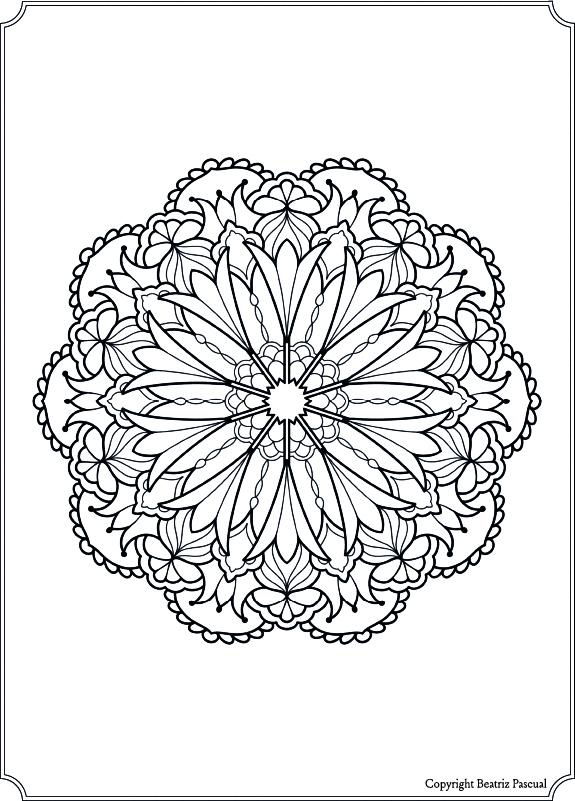 Mandalas Inspired by Arts and Crafts - Coloring Book - image 4 - student project