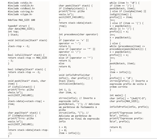Estruturas de dados e algoritmos empilham em C e em C++ - image 2 - student project