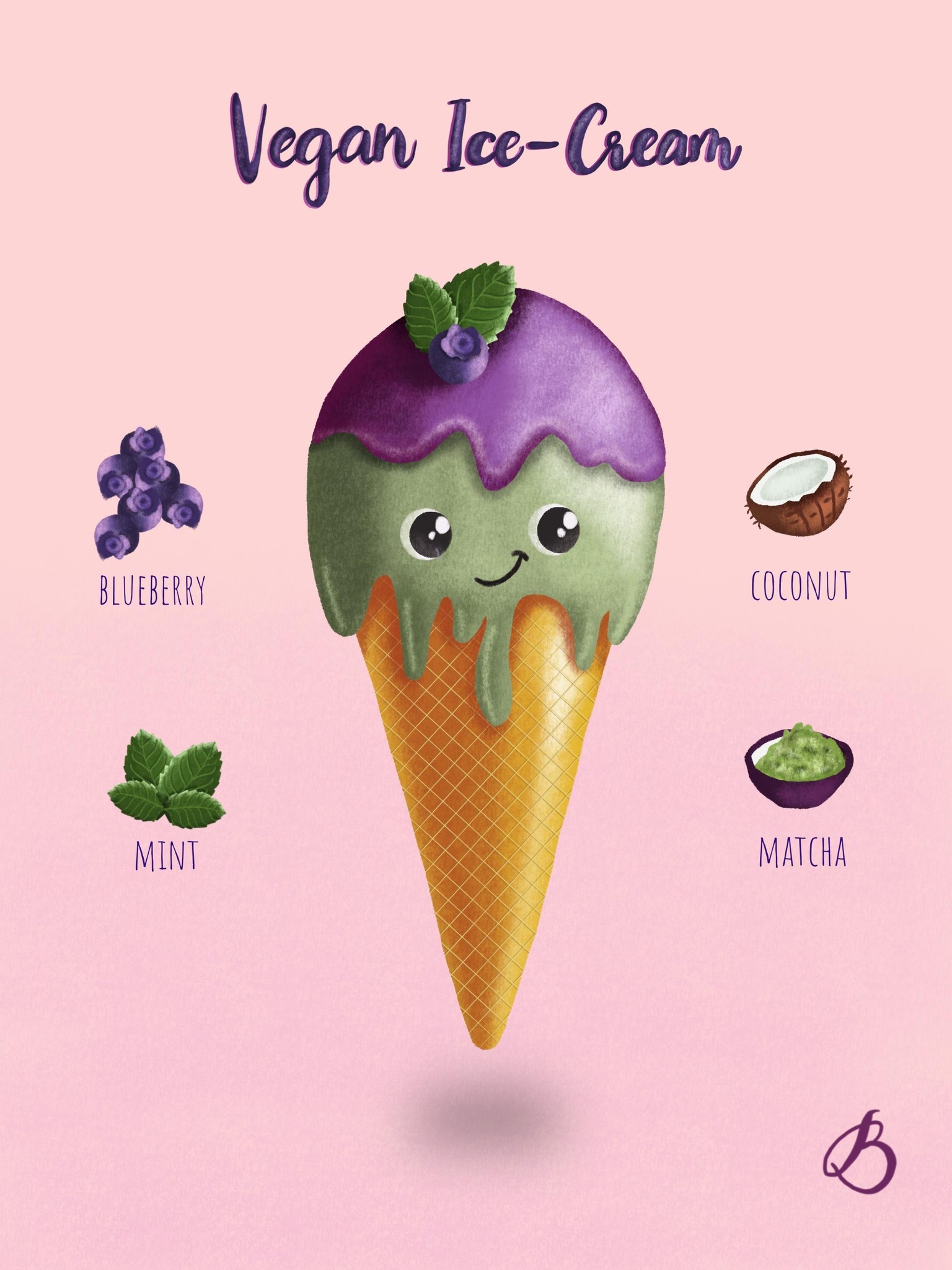 Vegan Ice-Cream - image 1 - student project
