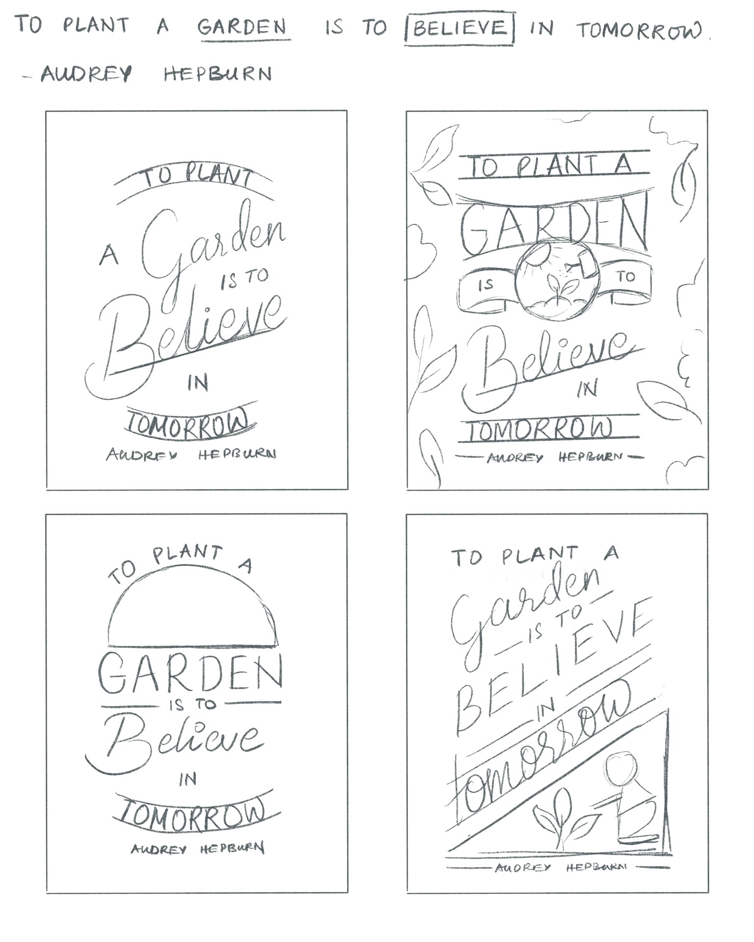 Mastering Lettering Composition - image 1 - student project
