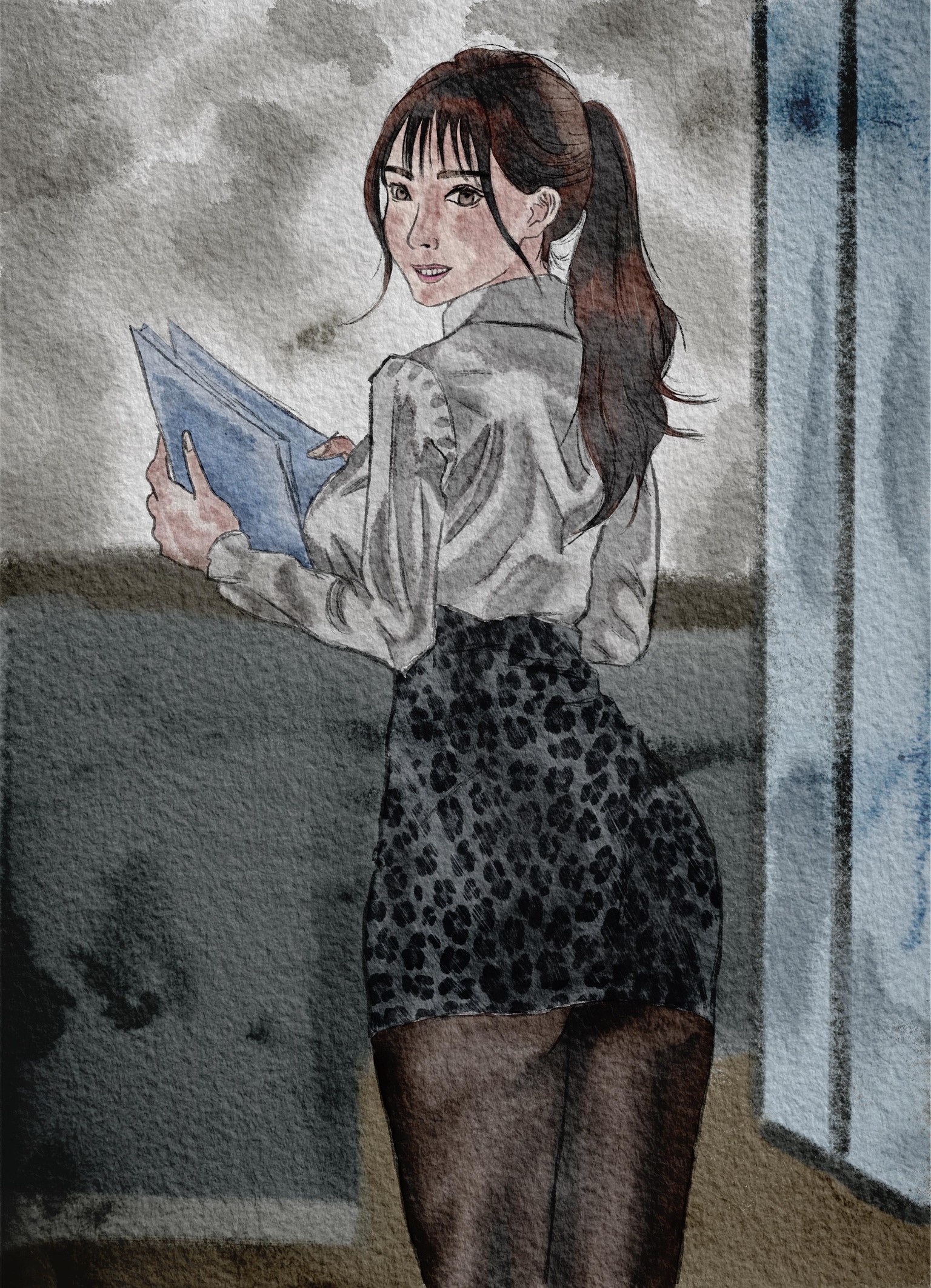 EJERCICIO DE ACUARELA EN PROCREATE - image 1 - student project