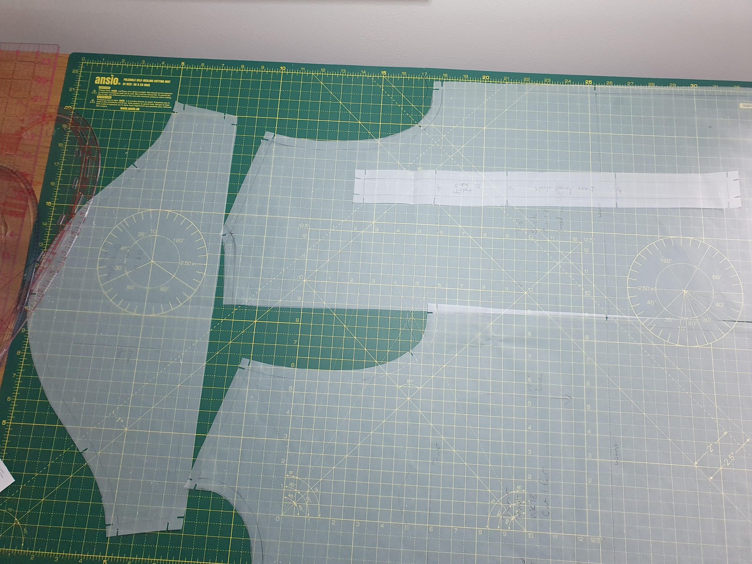 First pattern draft and mockup - image 6 - student project