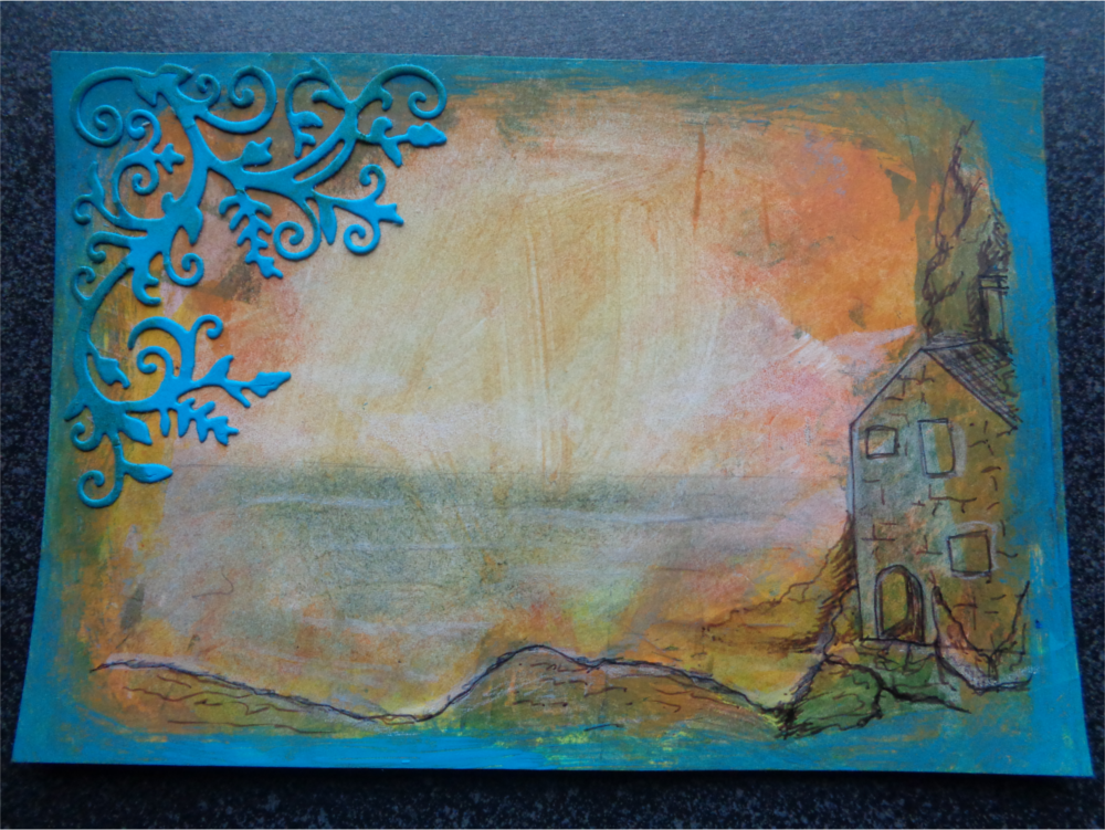My mixed Media Postcards - image 4 - student project
