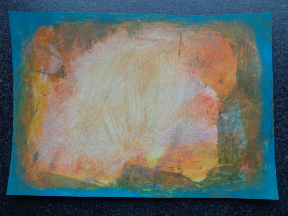 My mixed Media Postcards - image 3 - student project