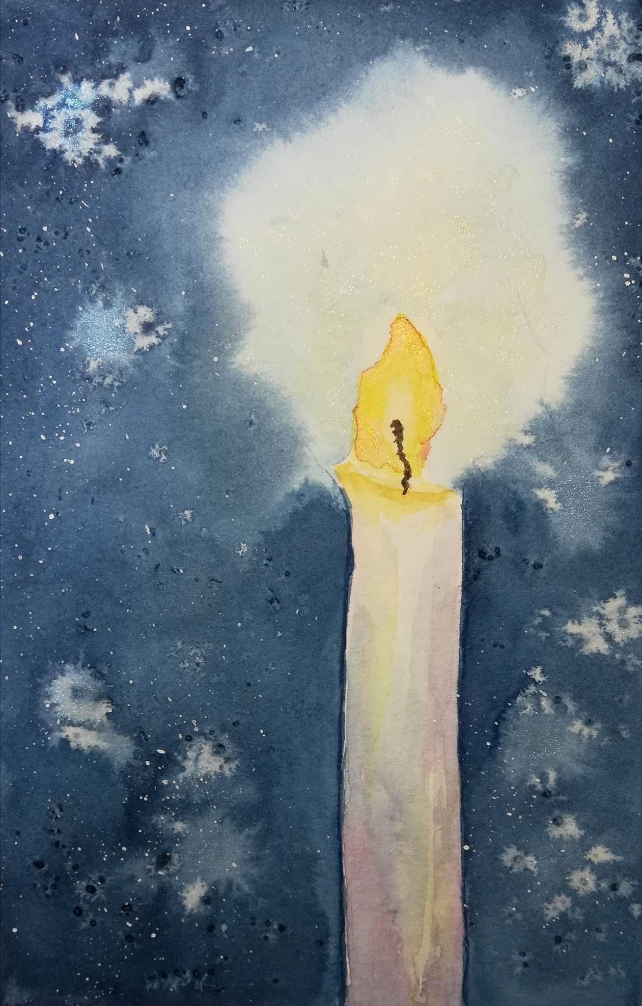 Memorial candle - image 1 - student project