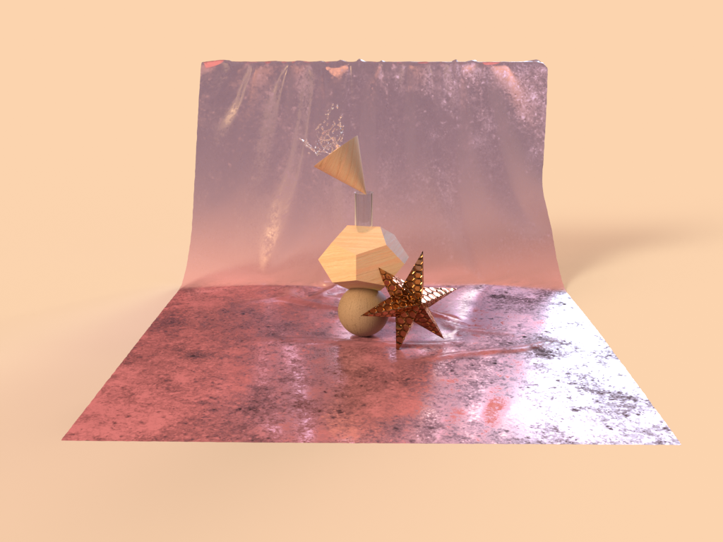 3d Abstract Composition Project - image 1 - student project