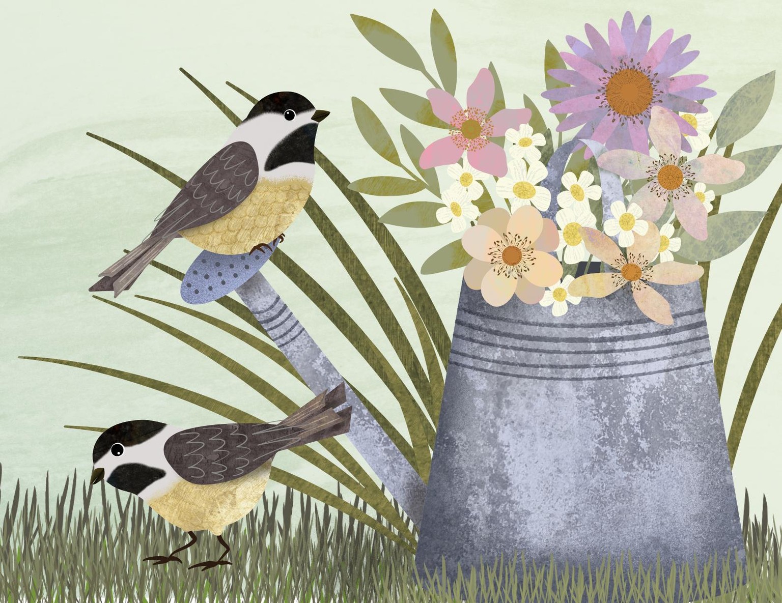 Textured birds - image 2 - student project