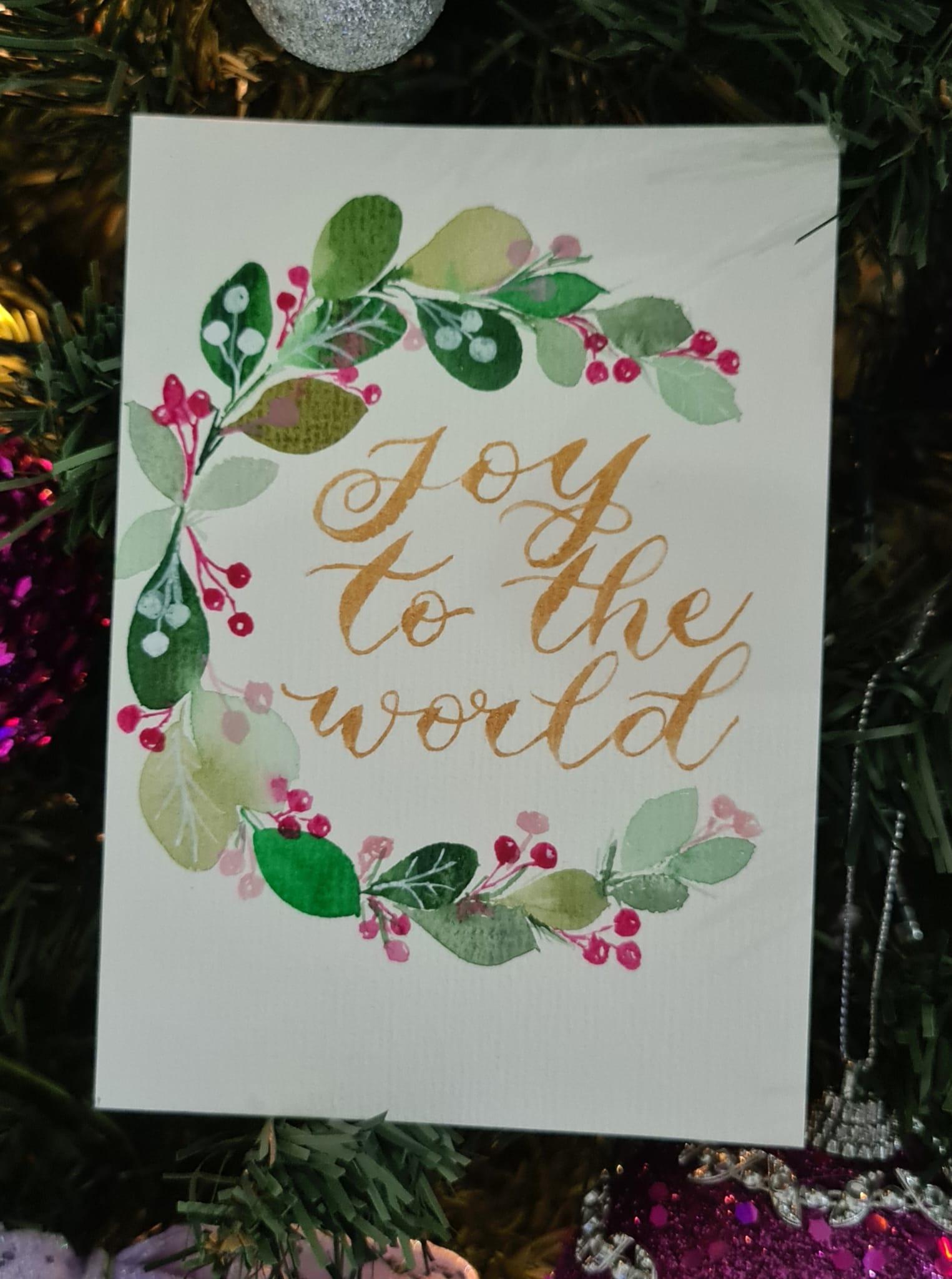 Watercolor Christmas Cards - image 5 - student project