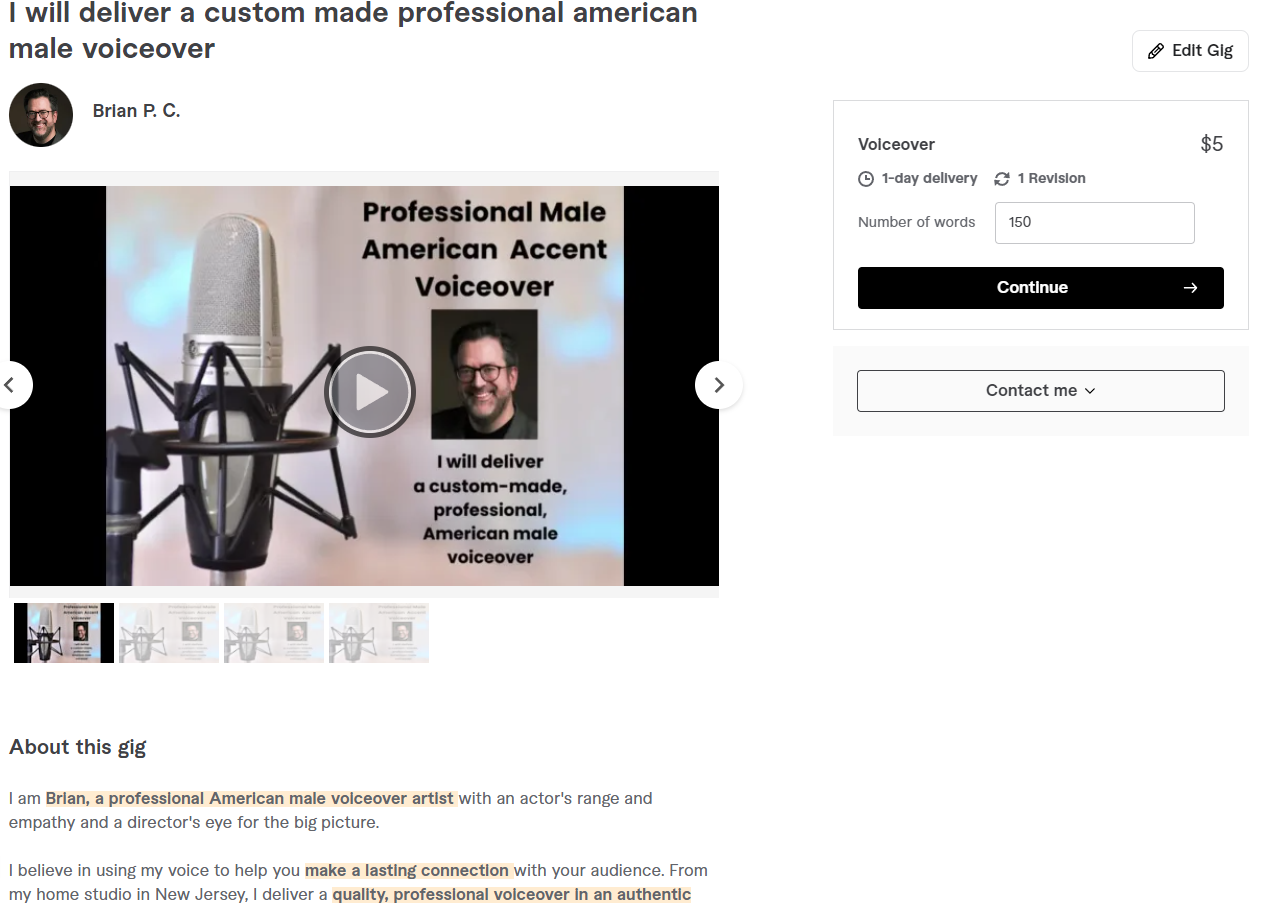 Fiverr VO gig - image 1 - student project