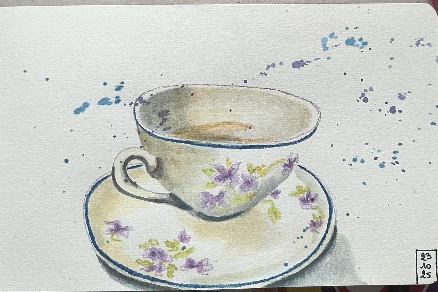 Tasse à thé - image 1 - student project