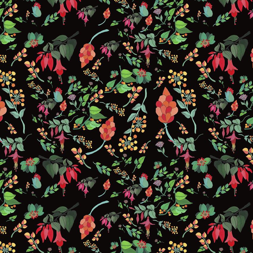 Floral pattern - image 3 - student project
