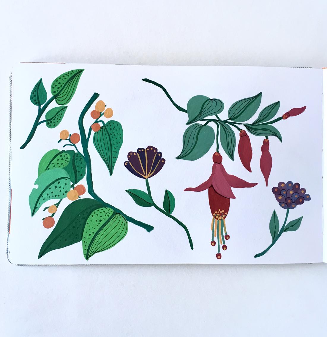 Floral pattern - image 1 - student project