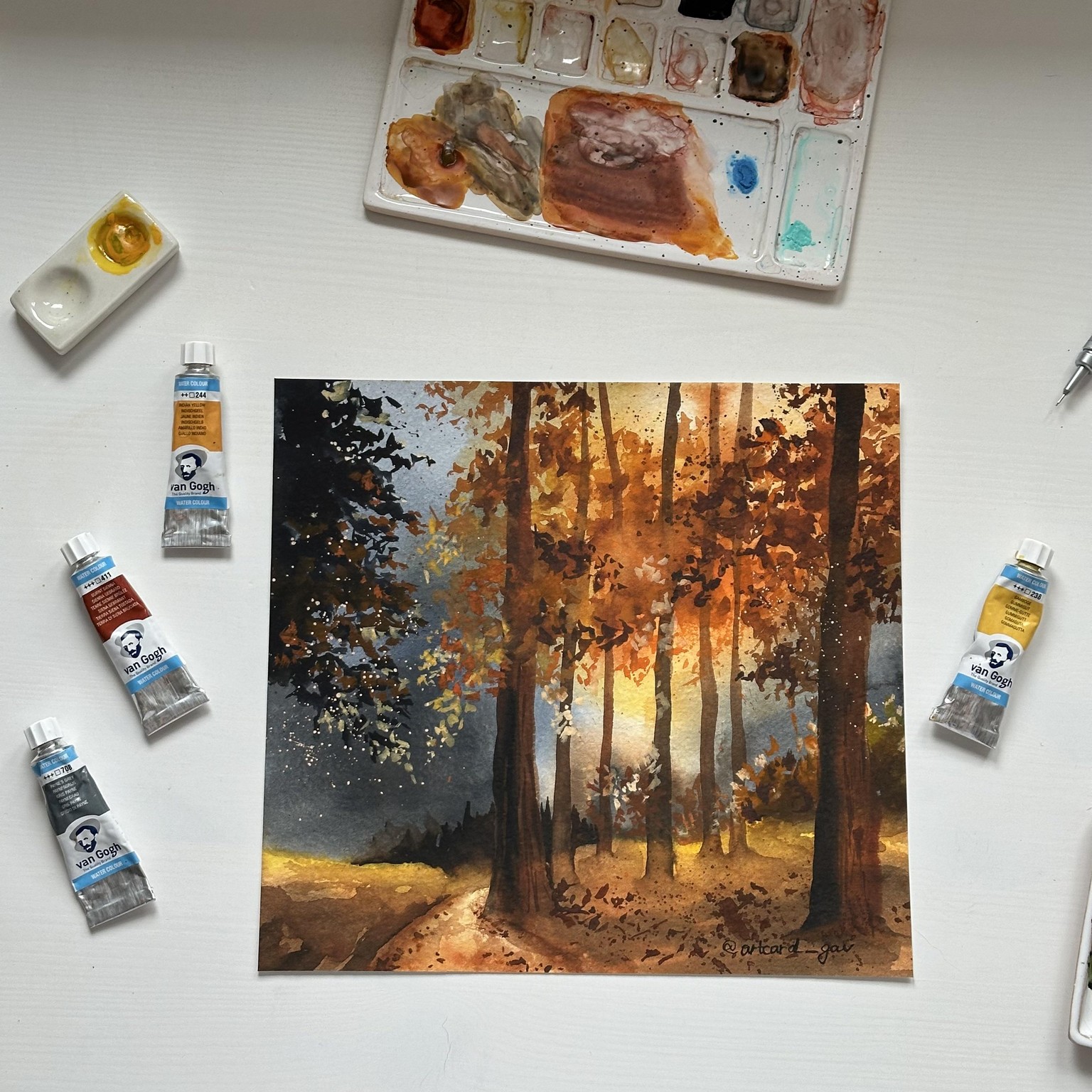 Autumn forest - image 1 - student project