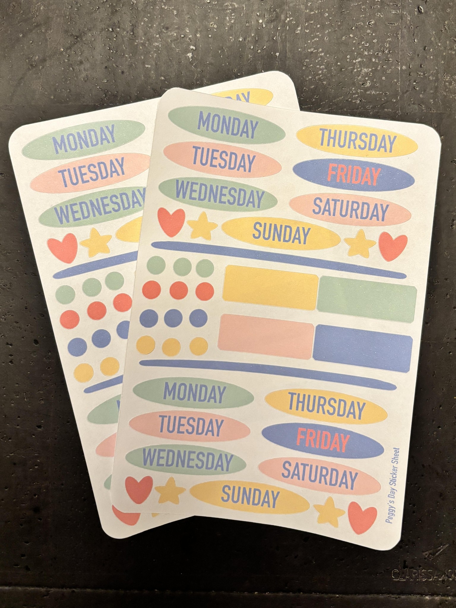Day Sticker Sheet - image 1 - student project