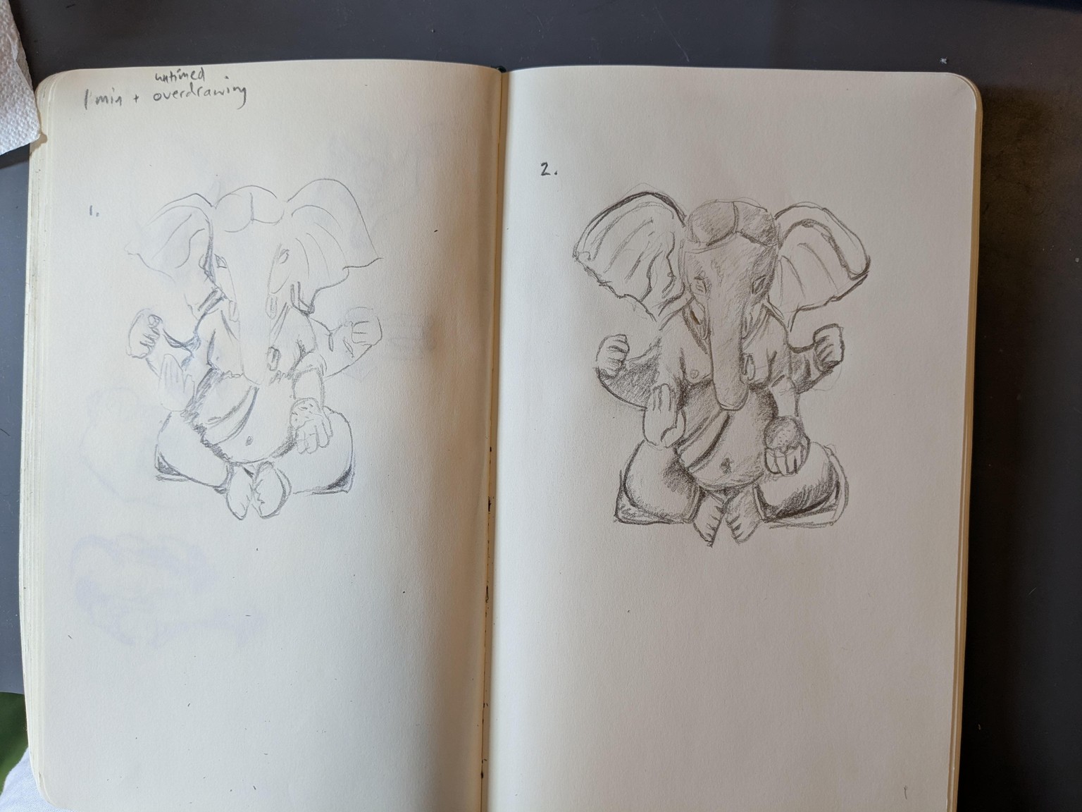 Squirrel Skull, Frog, Ganesha - image 4 - student project