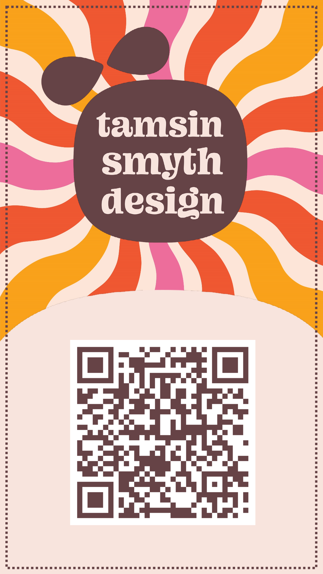 Digital Business Card Tamsin Smyth - image 2 - student project