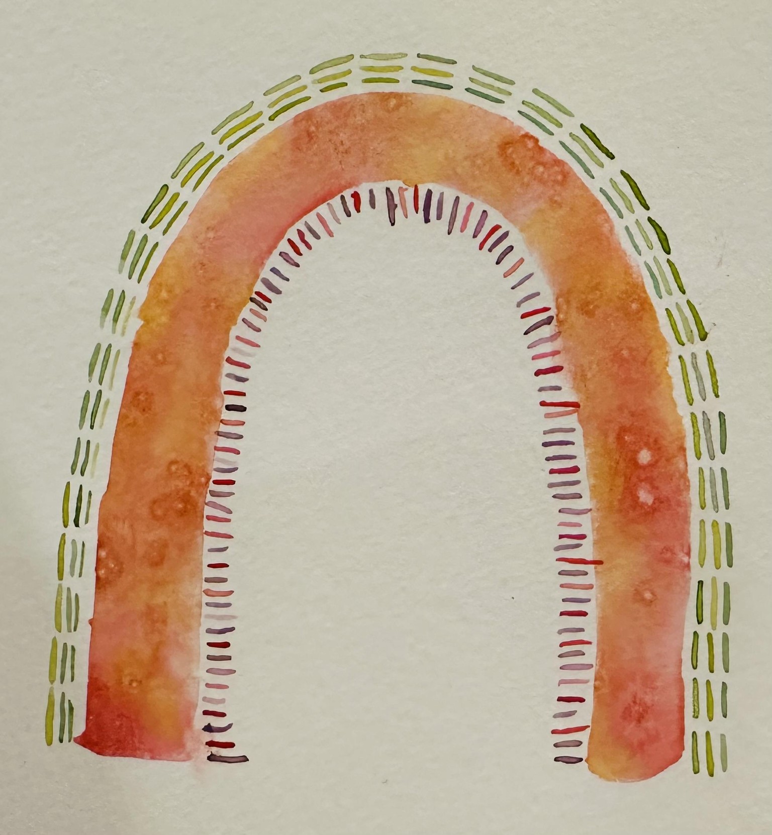 watercolour rainbows - image 1 - student project