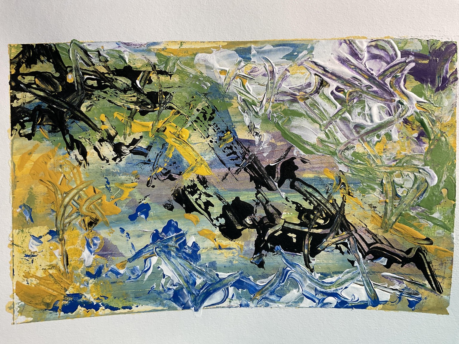 Abstract acrylics - image 6 - student project