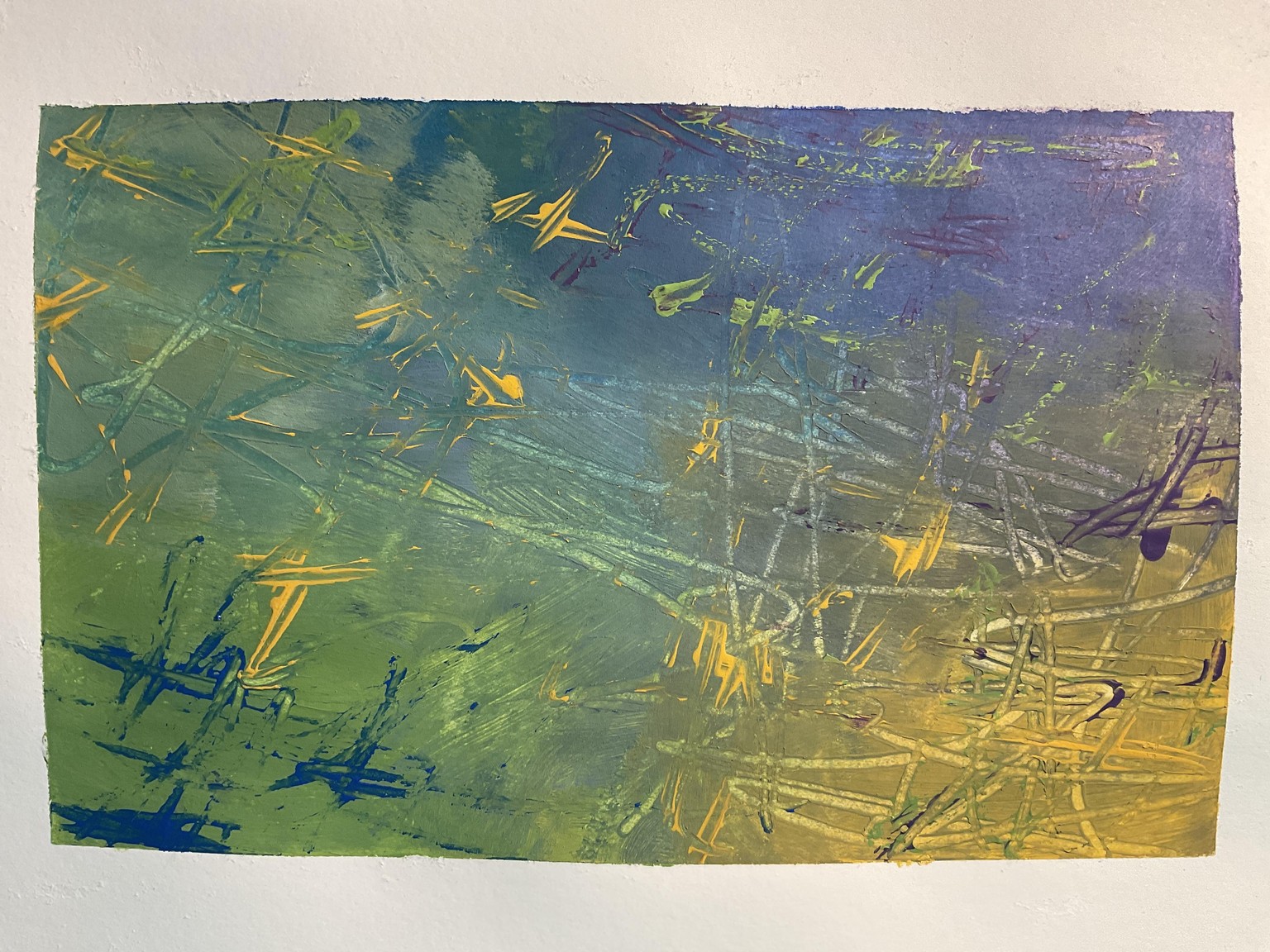 Abstract acrylics - image 5 - student project