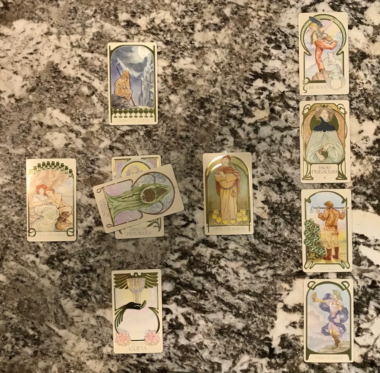 Introduction to tarot - image 4 - student project