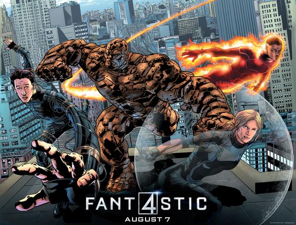Fantastic 4 film poster - image 5 - student project