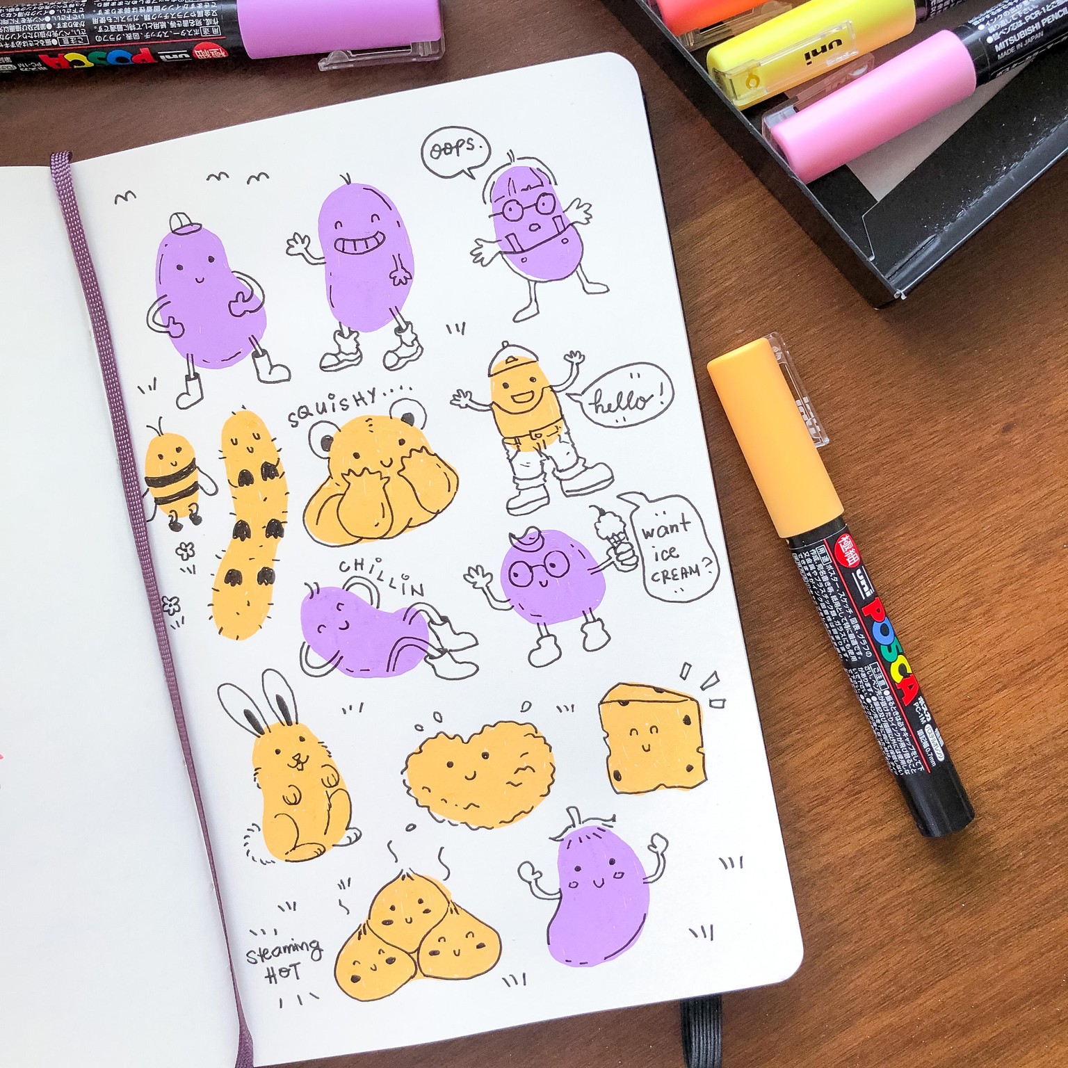 My blob monsters, treehouse and bug party - image 2 - student project