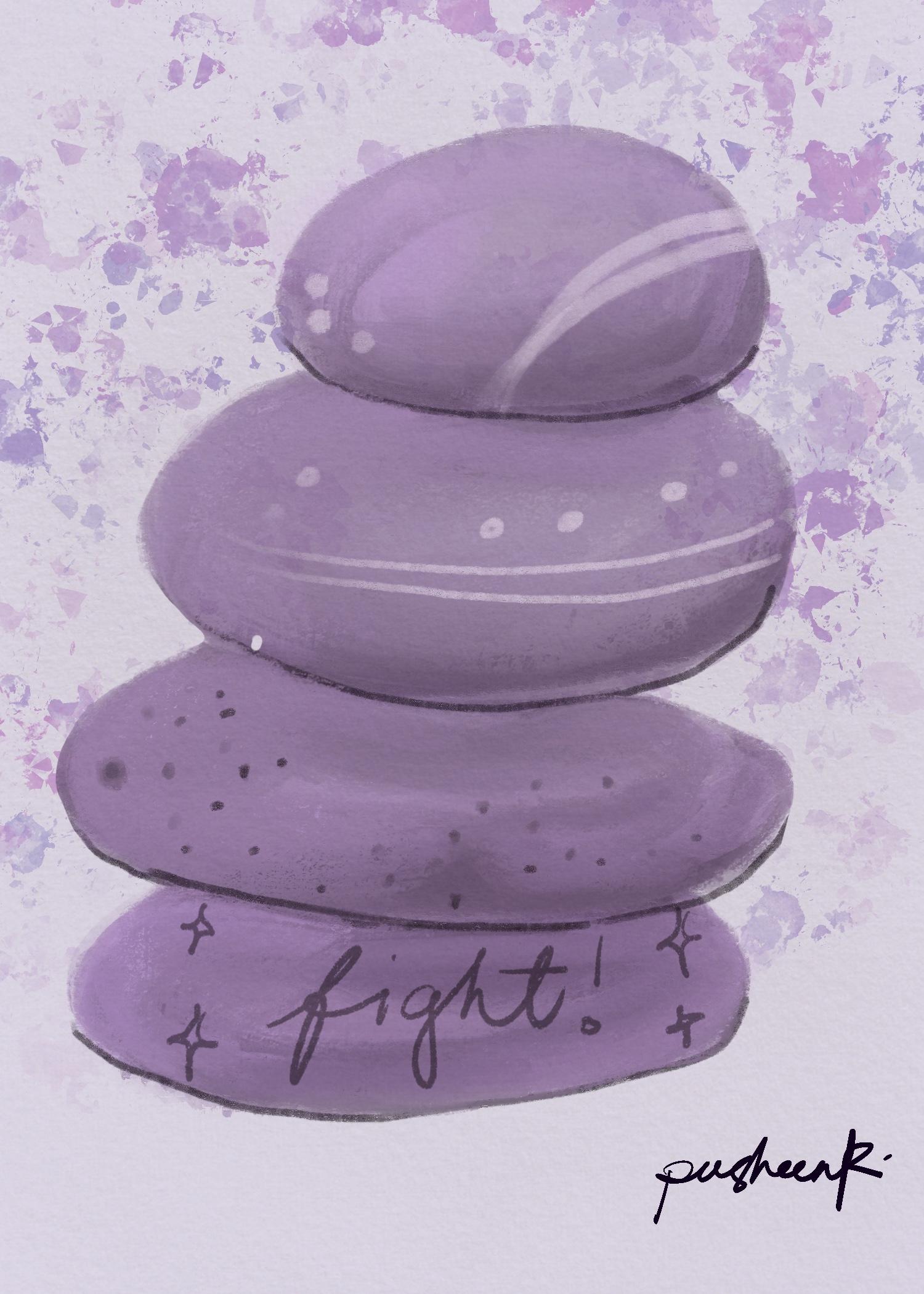 Rocks I tried - image 1 - student project