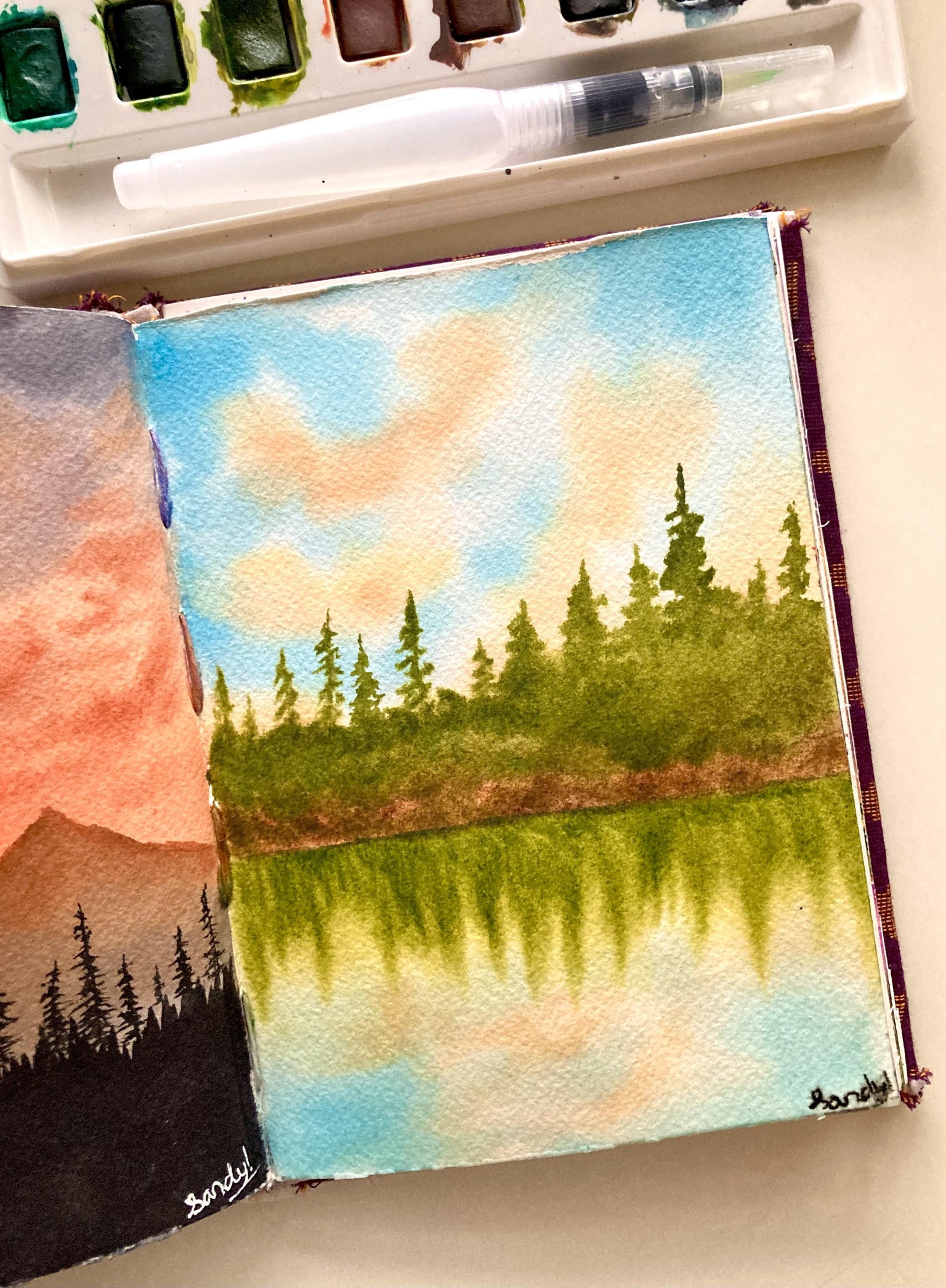 21 days of watercolours - image 8 - student project