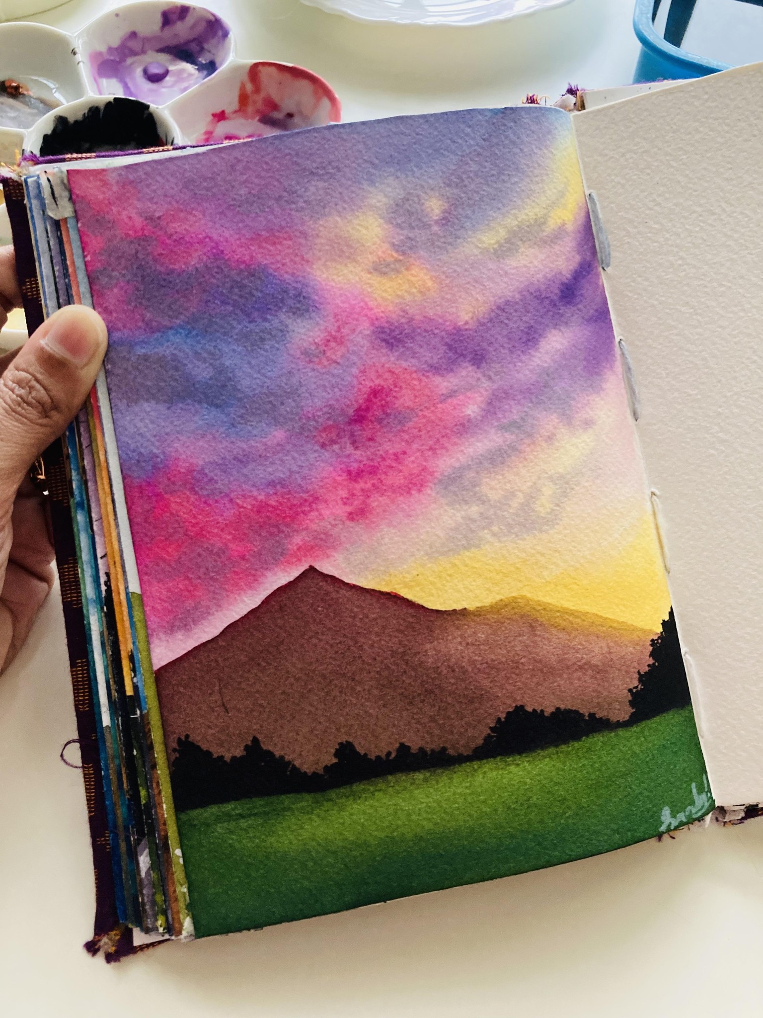21 days of watercolours - image 16 - student project